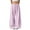 Pink #066, variant on Womens Striped Pants Color Block Drawstring Pleated High Waist Trousers Loose Fit Casual Wide Leg Comfy Lounge Pants Brown S