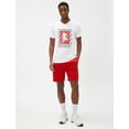 thumbnail image 2 of Sport Oversized T-Shirt Basketball Printed Crew Neck Short Sleeve, 2 of 6