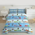 thumbnail image 2 of Castle Fairy Train Railroad 2-Piece Twin Comforter Set, 2 of 8