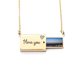 thumbnail image 1 of Sand esplendidos paisajes naturales Sobre de carta de amor, collar y joyas colgantes, 1 of 3