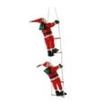 thumbnail image 2 of Adorno colgante Papá Noel Macarena trepador en escalera de cuerda 25 cm, 2 of 8