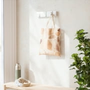 Umbra Flip 3 Hook Wall Mounted Coat Rack White