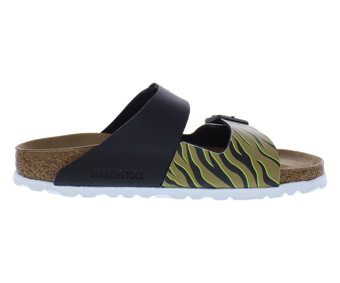 Birkenstock Arizona Split Narrow Unisex Shoes Size 3, Color: Zebra Cork Brown/Black