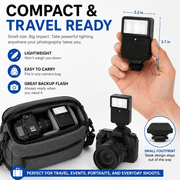 Digital Camera Flash for Sony, Nikon, Canon, Pentax, Olympus & More Cameras & Camcorders