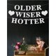 thumbnail image 3 of 3Pcs/Set Older Wiser Hotter Banner Funny Birthday Party Decorations For Women Black Glitter Happy Birthday Banner 21st 30th 40th 50th 60th 70th 80th B, 3 of 5