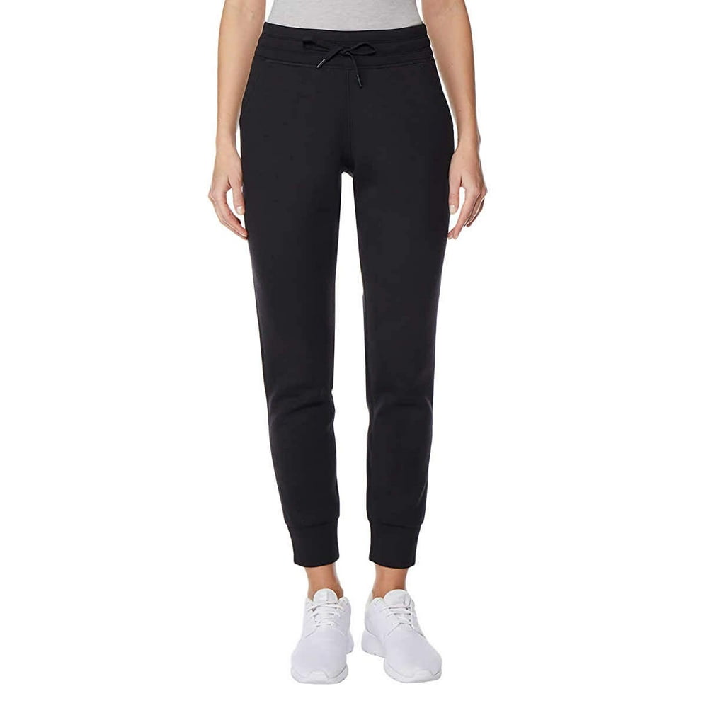 32 Degrees - 32 DEGREES Ladies' Tech Fleece Jogger, Black, X-Large - Walmart.com - Walmart.com