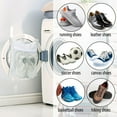 thumbnail image 5 of Sneaker Dryer Bag, Sneaker Wash & Dry Net Bag for Dryer Sneaker Laundry Bags Large HoneyComber Mesh Bags with Zipper and Strap for Shoes Sneaker Washing Mesh Net for Most Dryers Door 15.7",White, 5 of 8