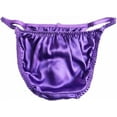 thumbnail image 4 of Yavorrs Sexy Women's 100% Silk Panties String Bikini, 4 of 6