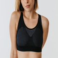 thumbnail image 2 of Top Básico Decathlon Kalenji Talla M Negro, 2 of 4