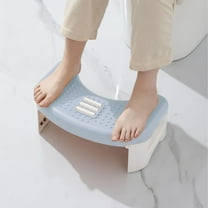 Folding Toilet Stool, Squatting Poop Stool, Bathroom Potty Step Stool, Toilet Assistance Steps, Step Stool, Fits All Toilets, Detachable ＆ Stackable
