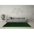 thumbnail image 3 of Ahgly Company Indoor Rectangle Abstract Green Modern Area Rugs, 8' x 10', 3 of 4