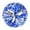 Blue, variant on 2 Pack Cheerleading Poms, Cheer Poms for Adults, Cheerleader Poms for Party Dance Sports Team Blue