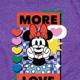 thumbnail image 3 of Disney - Minnie Mouse - More Love & Hearts - Youth Short Sleeve Graphic T-Shirt, 3 of 6