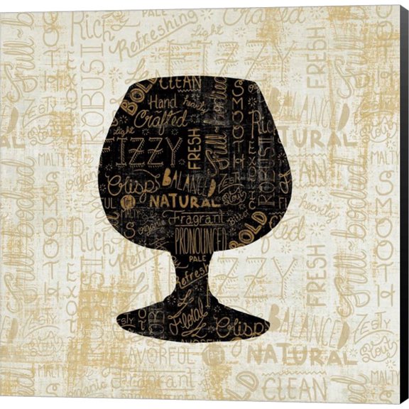 Cheers for Beers Snifter by Cleonique Hilsaca, Canvas Wall Art