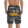 thumbnail image 6 of KLL Travel for Men's 1-Pack Shorts,Sleep Pajama Shorts for Men Soft Pj Shorts Men's Pajama Bottoms Sleepwear -XX-Large, 6 of 7