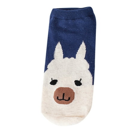 

Womens Socks Trainer Sport Cushion Liner Smiley Cartoon Pictures Invisible Flowers