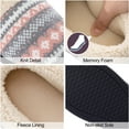 thumbnail image 2 of RockDove Women's Nordic Sweater Knit Slipper, 2 of 5