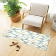 thumbnail image 4 of Coolnut Daisy Pattern Kitchen Mat Soft and Absorbent Bath Mats for Bathroom Non Slip Quick Dry Shaggy Bath Carpet for Kitchen Bathroom Shower, 39"x20", 4 of 6