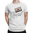 thumbnail image 2 of Officially Licensed Coca Cola Iconic Coke Cassette Design Men's T-shirt, 2 of 3