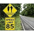 thumbnail image 4 of Speed Limit 85 Sign Mph Slow Warning Dector Traffic Road Highway Metal Tin Sign 12x8 Inch, 4 of 5