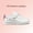 WHITE, variant on Dream Pairs Girls Sneakers Toddler Little Kids Tennis School Walking Shoes SDFS2210K WHITE Size 5T