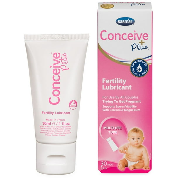 Sasmar Conceive Plus Fertility Lubricant MultiUse, 1 Oz