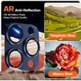 thumbnail image 5 of 2Pcs Tempered Glass Camera Lens Protector Cover for iPhone 15 Pro Max 14 Plus 13 Mini 15Pro 14Pro 13Pro Protection Blue Titanium (Gold,For iPhone 15Pro Max), 5 of 7