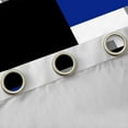 thumbnail image 4 of Castle Fairy Square Curtains Pack of 2 (42x84 Each),Black Grey Blue Curtains Blackout, 4 of 6