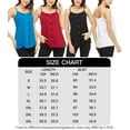 thumbnail image 7 of Women's Summer Casual Sleeveless Camis Tank Tops Loose Flowy Cute Tunic Pleated Lightweight Shirts, 7 of 7