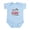 Sky Blue, variant on CafePress - Cicadas Wait Is That A Cicada Entomologist Insects - Baby Light Bodysuit, Size Newborn - 24 Months