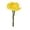 Yellow, variant on 8Pcs Cream White Artificial Double-layer Daffodil Bouquet, 36cm Floral Stem for Home Wedding Table Decoration