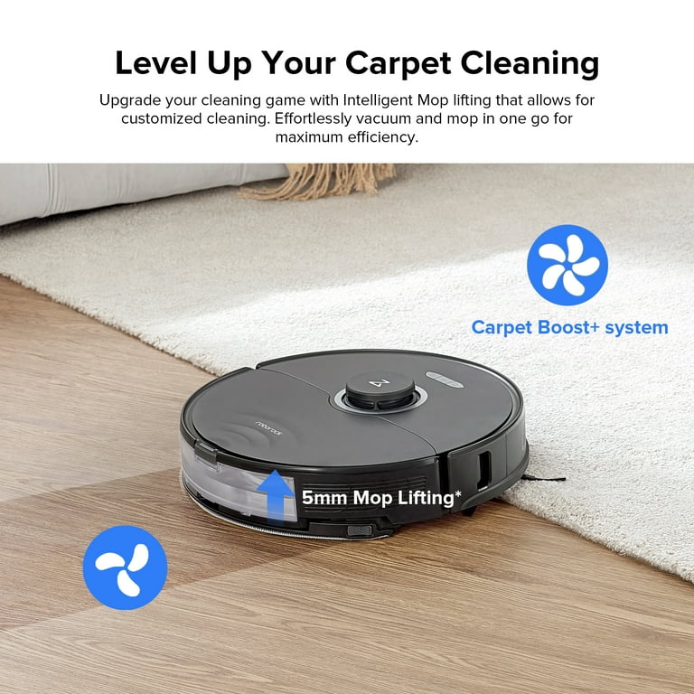 Roborock® S8 Floor Vacuum Robotic Cleaner with Sonic Mopping Roborock® S8 Floor Vacuum Robotic Cleaner with Sonic Mopping