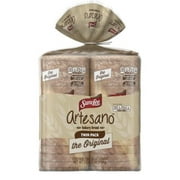 Sara Artesano Original Artisan Bread - 2 Loaves, 40 Oz. Total | Baked Without Artificial Colors, Flavors & Preservatives | From High Fructose Corn Syrup | A | PACK OF 2