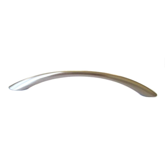 HandleMax 6" Overall Length Satin Nickel Kitchen Cabinet Dresser Drawer Handle Pull Hardware, 128mm (5") Hole Centers, 03SN128, 25 Pack