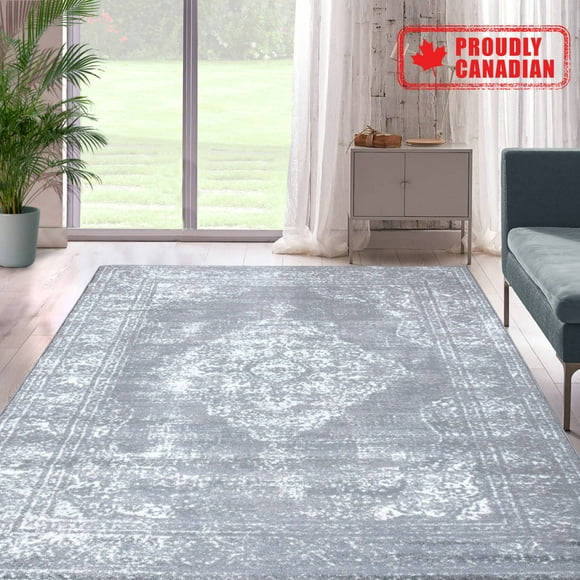 A2Z New Persian Santorini Pattern Soft Bedside Runner Area Rug Tapis Carpet (3x5 4x6 5x7 5x8 7x9 8x10)