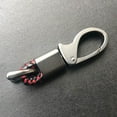 thumbnail image 4 of Metal Key Chain Car Key Holders PU Rope Horseshoe Buckle Hook Automotive Supplies, 4 of 8