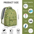 thumbnail image 4 of Sac à Dos Étudiant avec Imprimé de Nature Sauvage et bigfoot, design de Randonnée et de camping, Imperméable et durable, Sangles Réglables, Sac d'École Amusant à Thème Extérieur pour Étudiant, 4 of 6