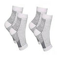 thumbnail image 1 of Oliegs Heated Blanket Socks Comfortable Ankle Heel Function Compression Heel Socks (4 PC) Chocolate, 1 of 4