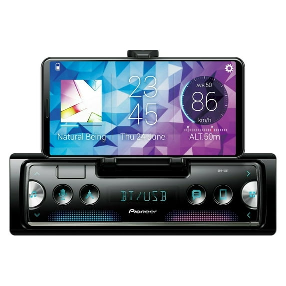 Pioneer - SPH-10BT - Bluetooth Digital Media Receiver w/ Pop Out Cradle