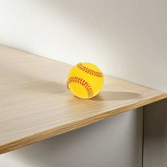 CTIRCHIU 2Pcs Softball Design Indoor Softballs for Daily Training with Safe Practice Features