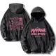 thumbnail image 2 of Sudadera con capucha lavada vintage Karol G, sudadera de hip hop Karol G Manana Sera Bonito, pulóver informal retro holgado para hombre y mujer, ropa de calle, 2 of 4