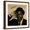 Brown Frame, variant on Art.com Thelonious Monk, At The Five Spot Art Print, 16" x 16"