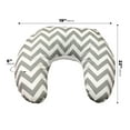 thumbnail image 4 of 2 PACK - Ergonomic Grey and White Zigzag/Chevron, #2pcs029fp, 4 of 4