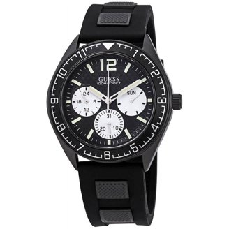 Guess Men's Chronograph Watch Stainless Steel and Rose Gold-Tone
