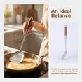 thumbnail image 3 of Unique Bargains Heat-Resistant Spatula Ideal for Frying Silver-316 15x3.8 inch, 3 of 5