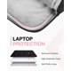 thumbnail image 3 of Funda para portátil BAGSMART de 13 a 14 pulgadas con asa para MacBook Air/Pro, 3 of 9