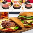 thumbnail image 5 of Effortless Gourmet Stuffed Burger Press, 3 In 1 Burger Press Kit Special Textured Bottom Prevents Sticking For Quick Preparation Of Burgers, Easy To Use And Clean For Kitchen Grilling And Cooking, 5 of 5