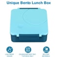 thumbnail image 2 of Set de Lonchera Bento Howeemo para Niños con 4 Compartimentos de 236 ml y Termo, 2 of 7