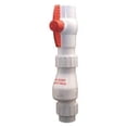 thumbnail image 1 of Zoeller 30-0046 1.5 in. PVC BV Quiet Check Valve, White, 1 of 2