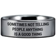 thumbnail image 4 of Enigma Tungsten Carbide Ring, 4 of 11